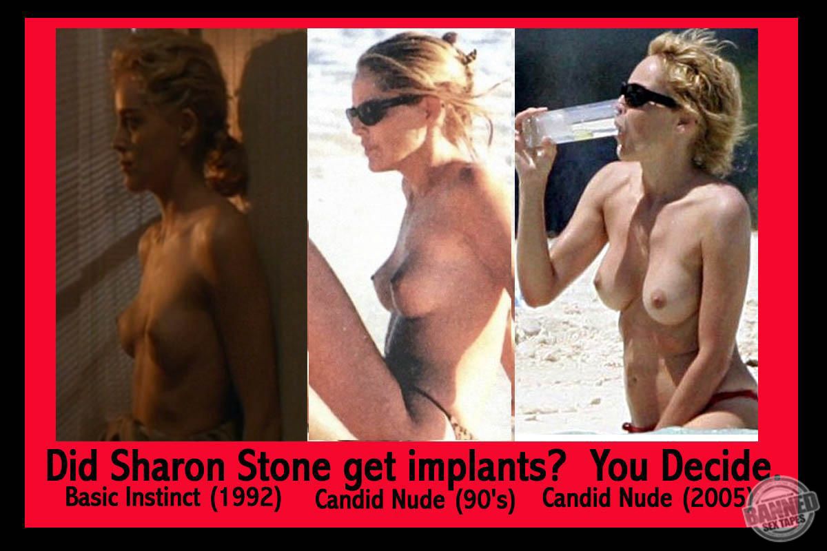 Sharon stone tits