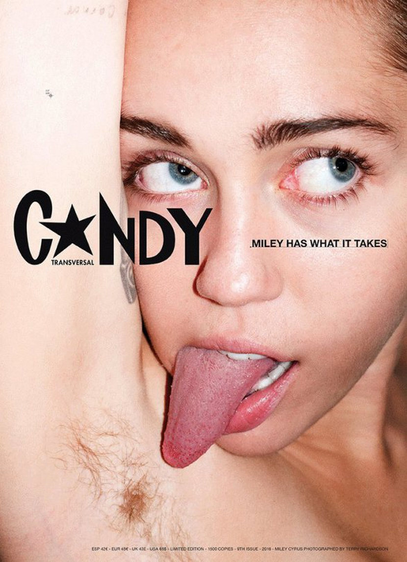 Miley Cyrus – Candy Magazine Fully Naked Photoshoot 5