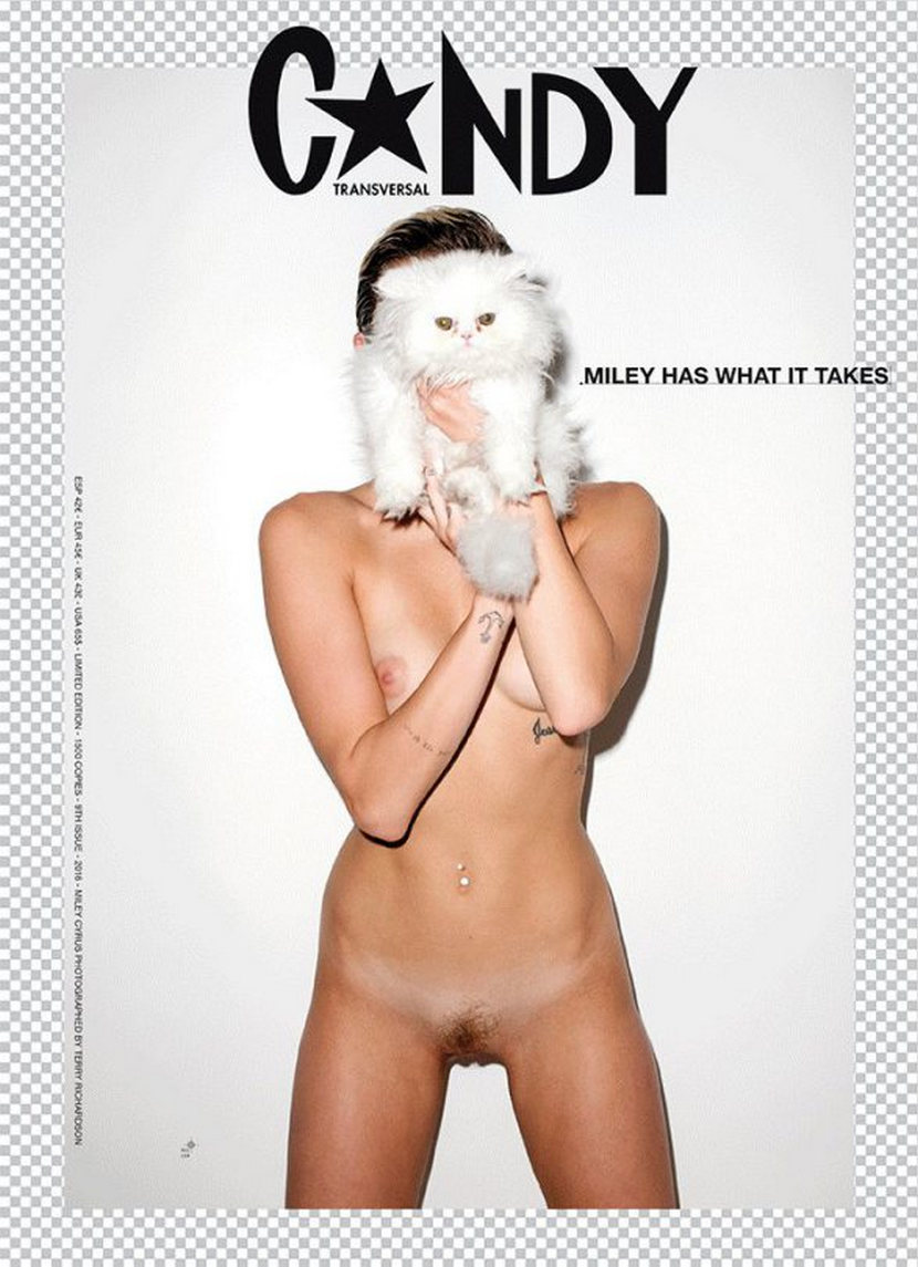 Miley Cyrus – Candy Magazine Fully Naked Photoshoot 10