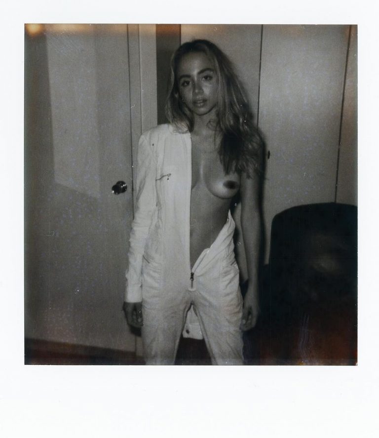 Here are some sexy and nude Polaroid photos of Paige Jimenez by Luciano Sto...