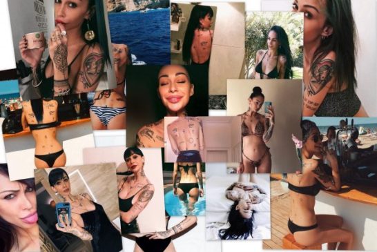 Valentina Dallari Sexy Tattooed