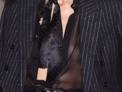 Anja Rubik See Through (4 Photos) #thefappening002