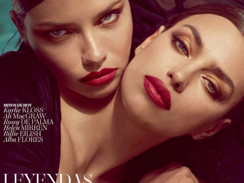 Irina Shayk, Adriana Lima See Through & Sexy 001