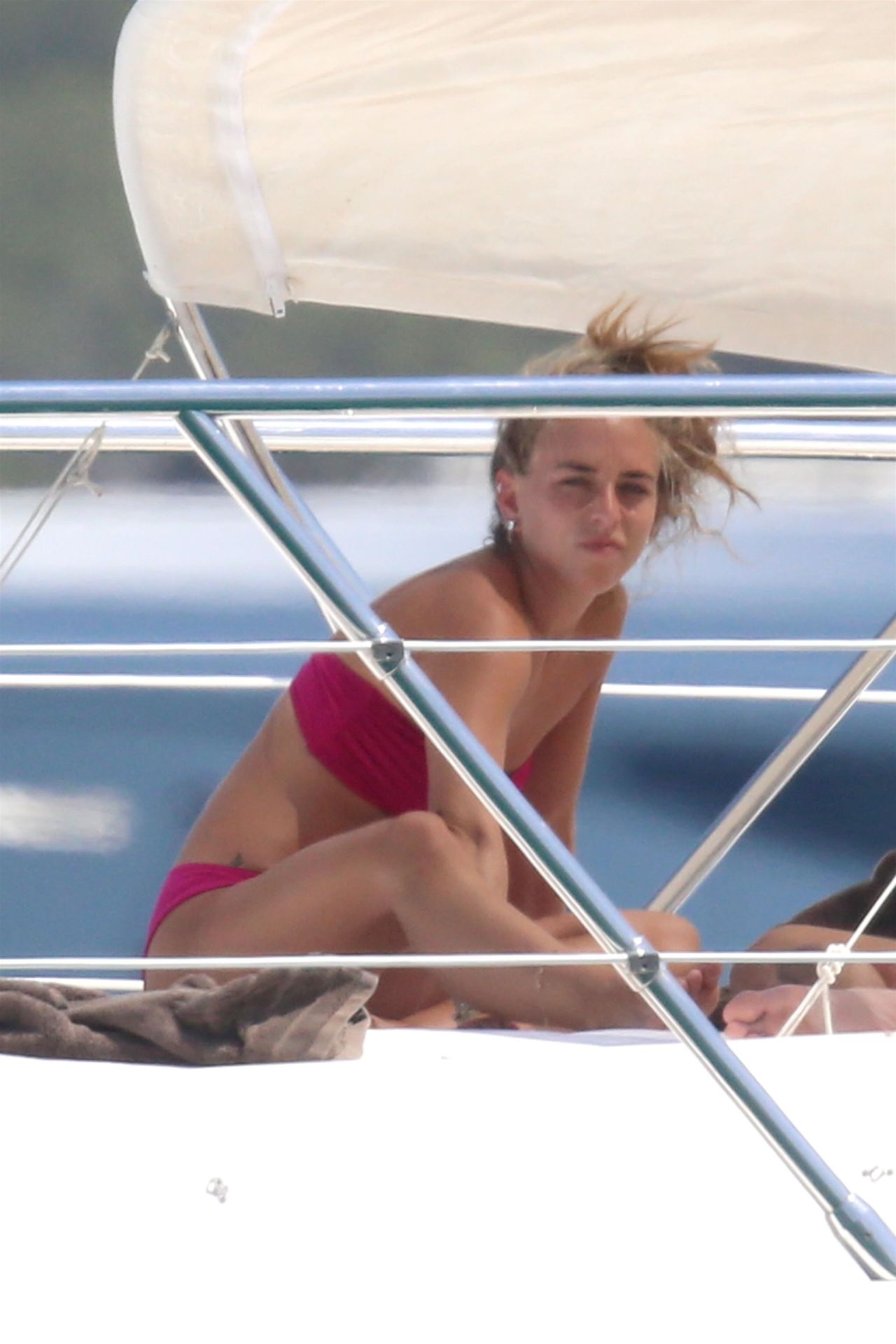 Leaked chloe green topless on a yacht