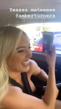 Amber Turner Nip Slip (2 Pics)