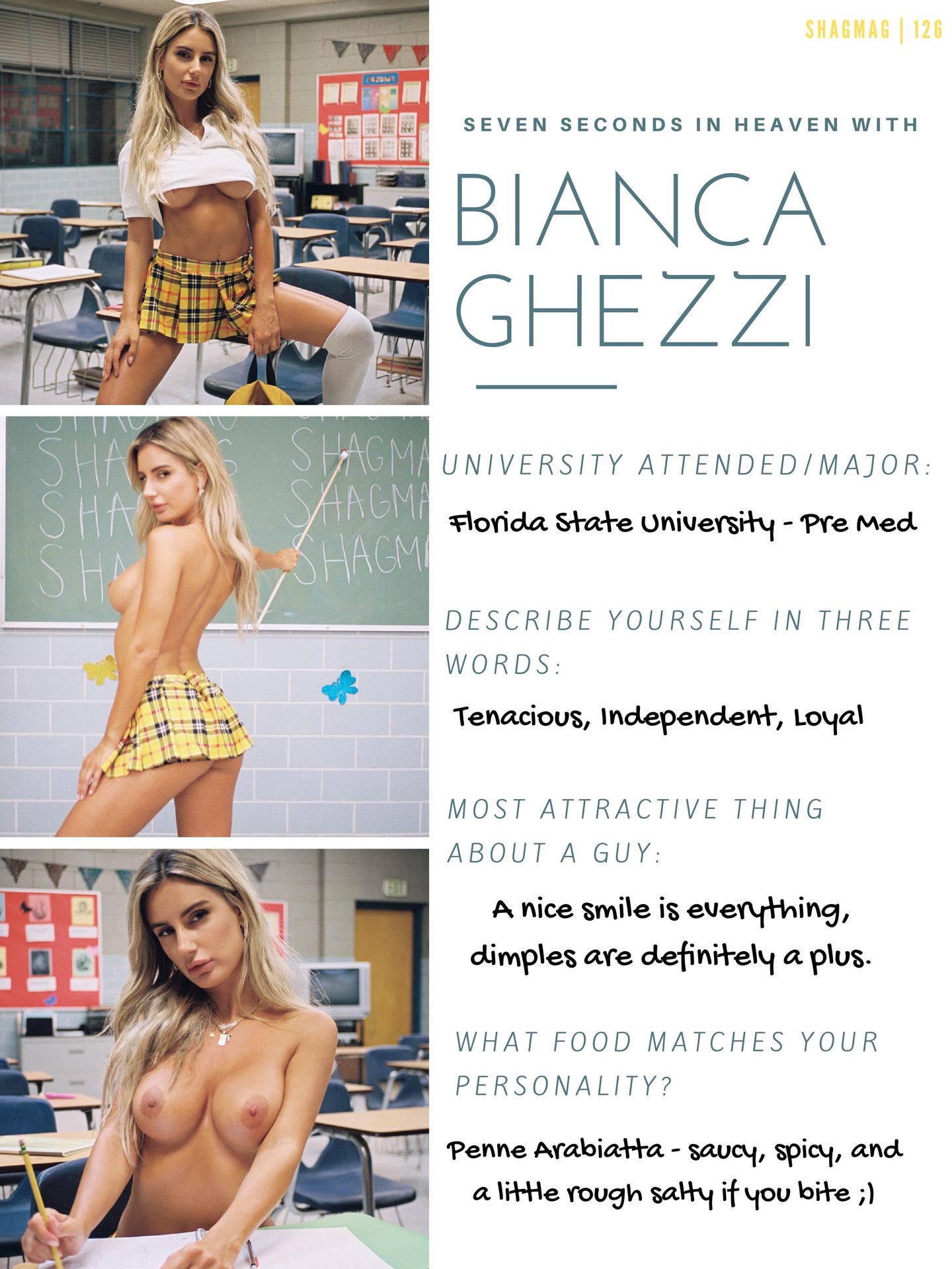 Two busty chicks Julia Rose and Bianca Ghezzi spent the day at school, show...