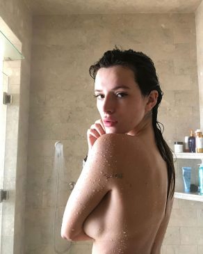 Bella Thorne Topless (10 Pics + Video)