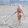 Busty Courtney Stodden Poses On The Beach In Santa Monica 0005