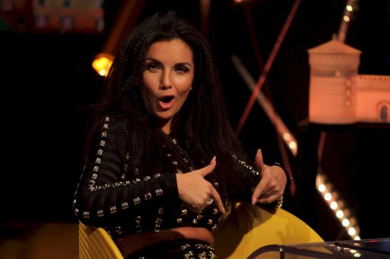 Elettra Lamborghini Pictured Braless in Italian TV Show (36 Photos)