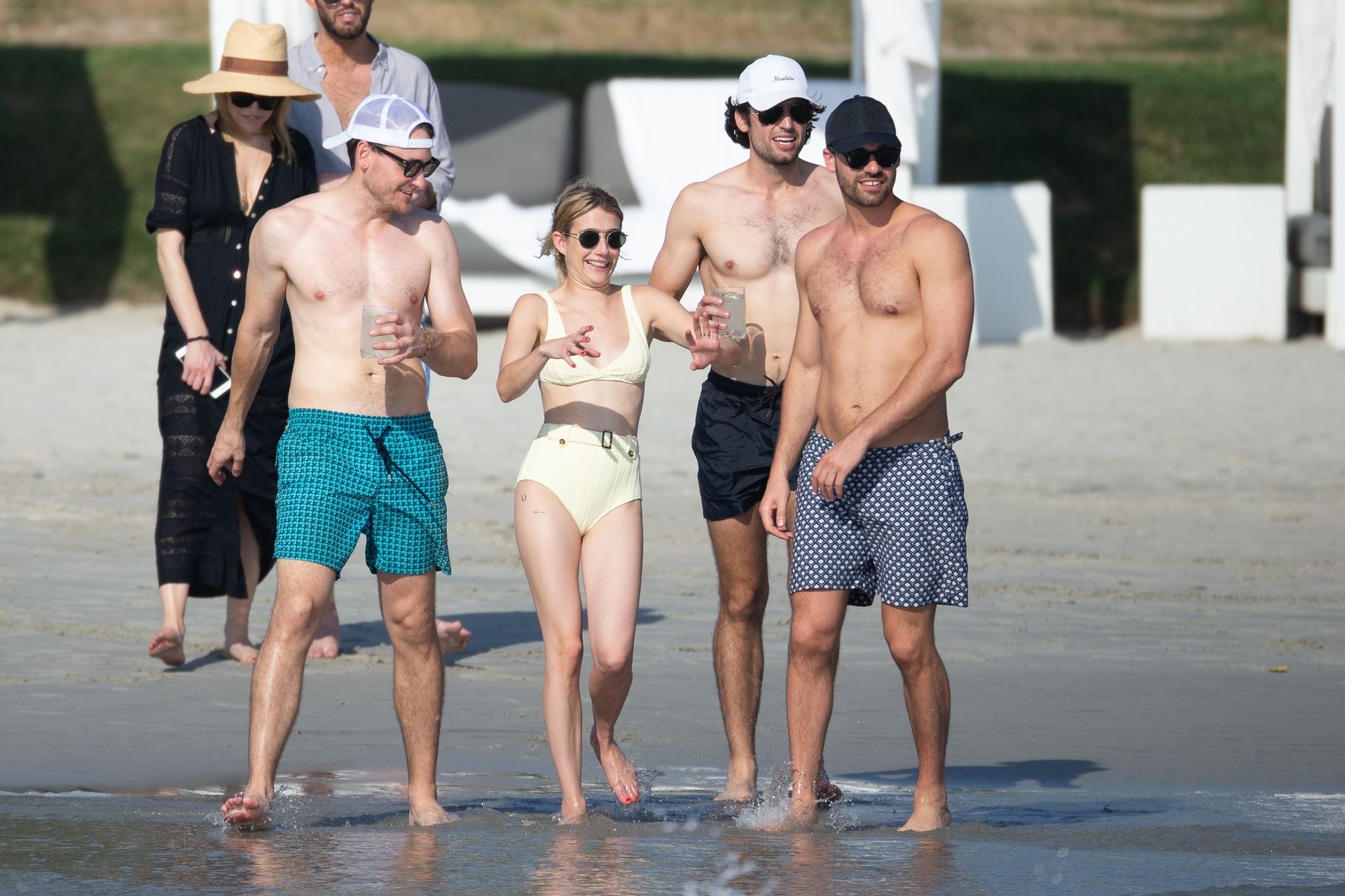 Emma Roberts Cools Off By The Beach In Punta Mita 0028