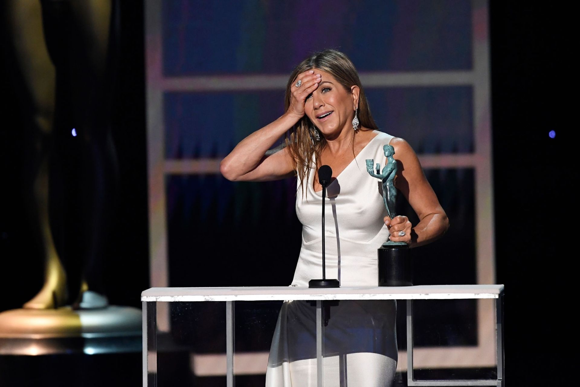 Jennifer Aniston’s Pokies At The Sag Awards 0043