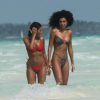 Jessica Aidi Heats Up The Beach And Goes Topless In Tulum 0020