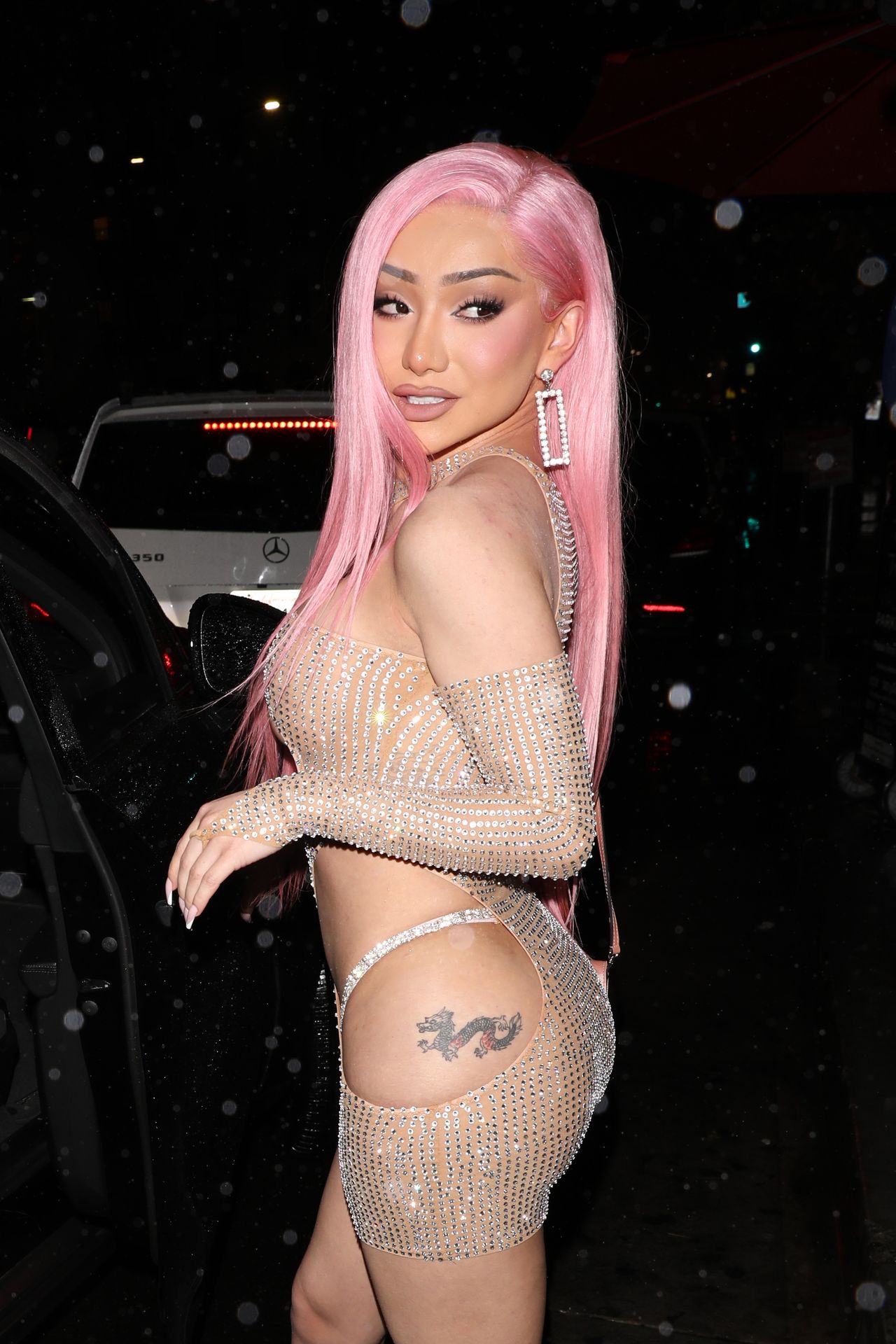 Nikita Dragun Shows Off Her Boobs In Hollywood 0014