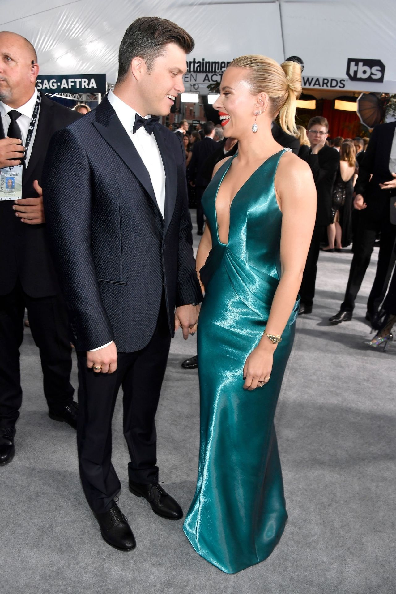 Scarlett Johansson Looks Stunning At The Sag Awards 0074