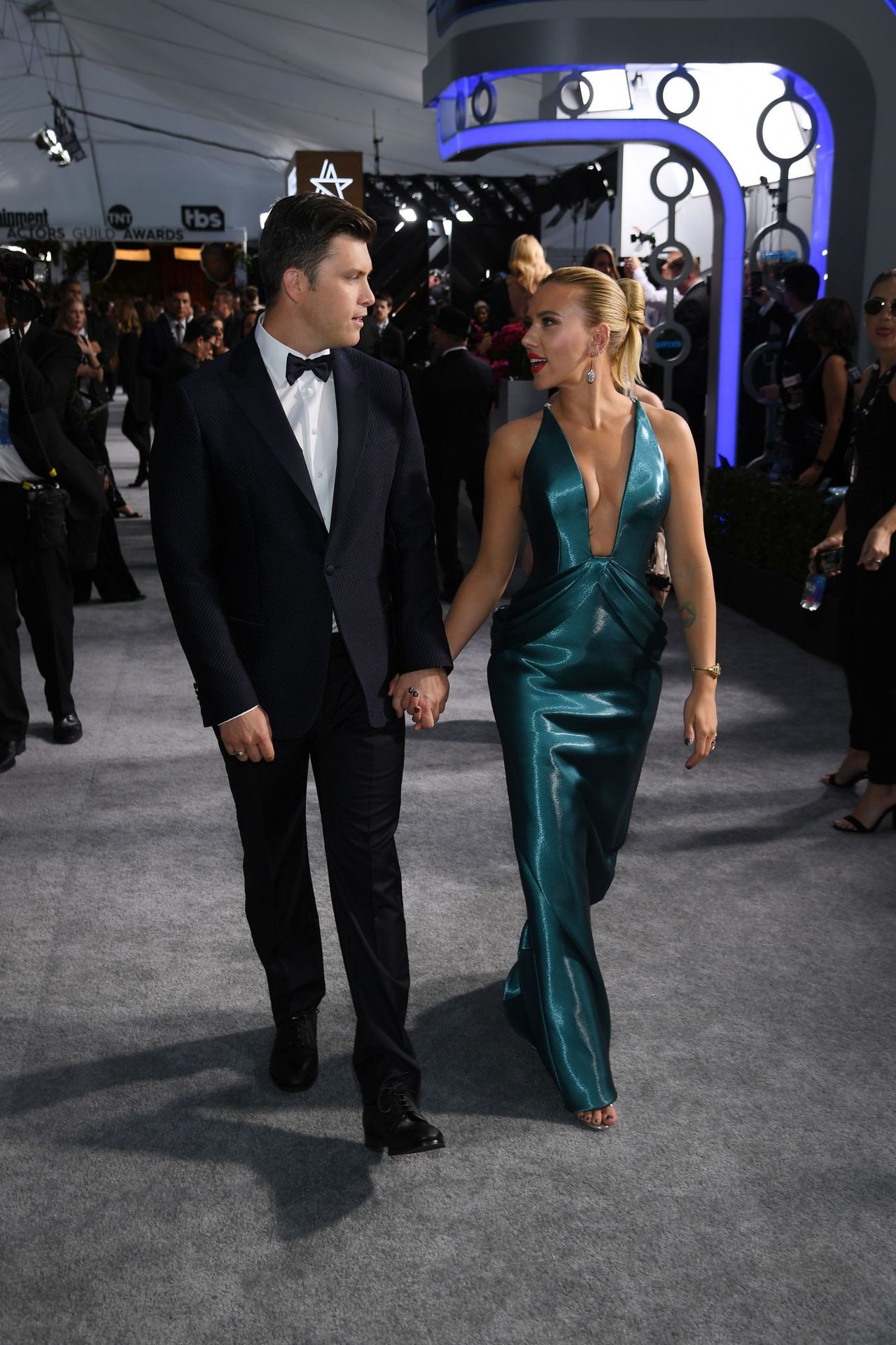 Scarlett Johansson Looks Stunning At The Sag Awards 0077