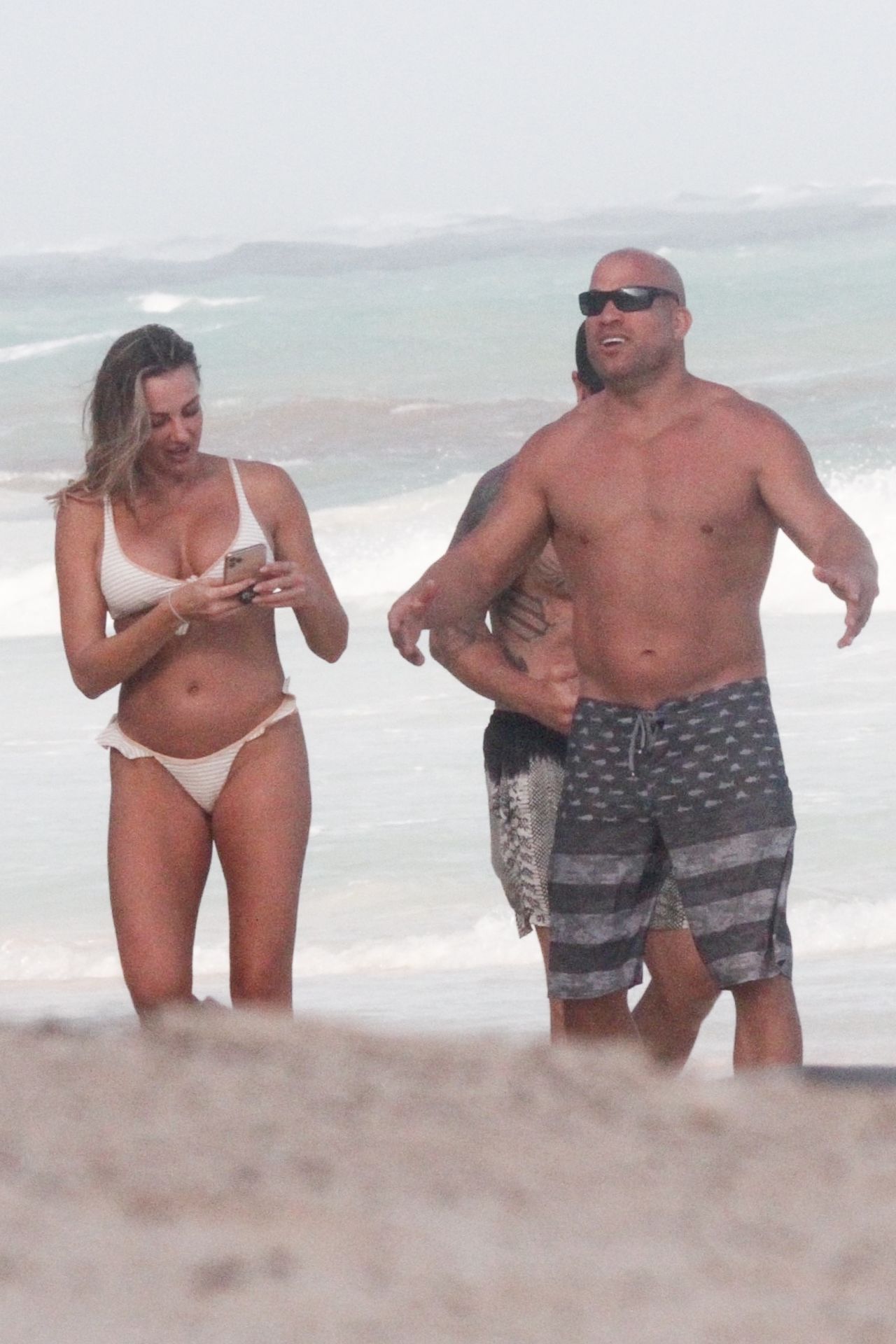 Sexy Amber Nichole Miller And Tito Ortiz Enjoy A Day In Tulum 0001