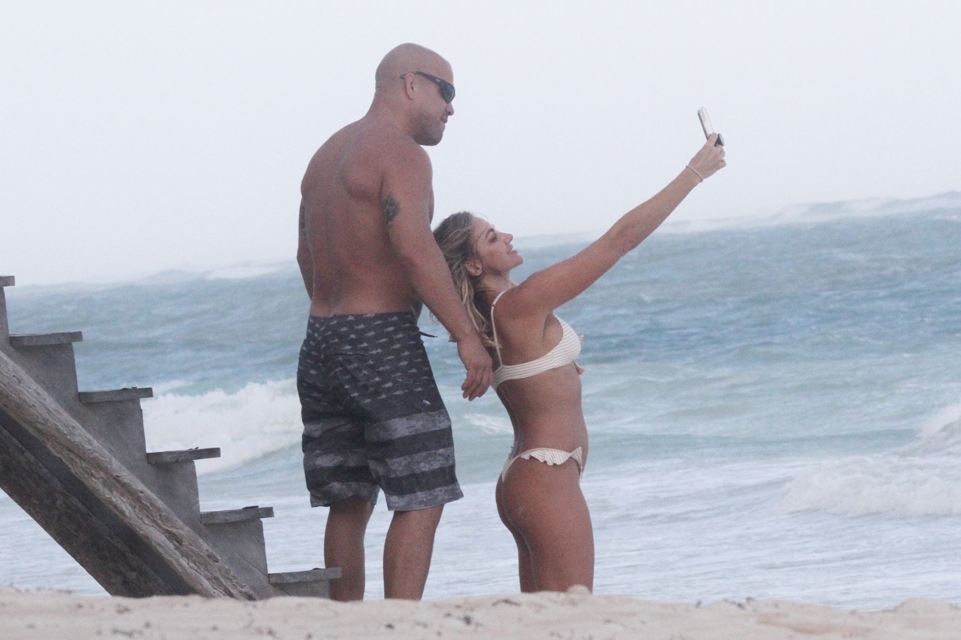 Sexy Amber Nichole Miller And Tito Ortiz Enjoy A Day In Tulum 0016