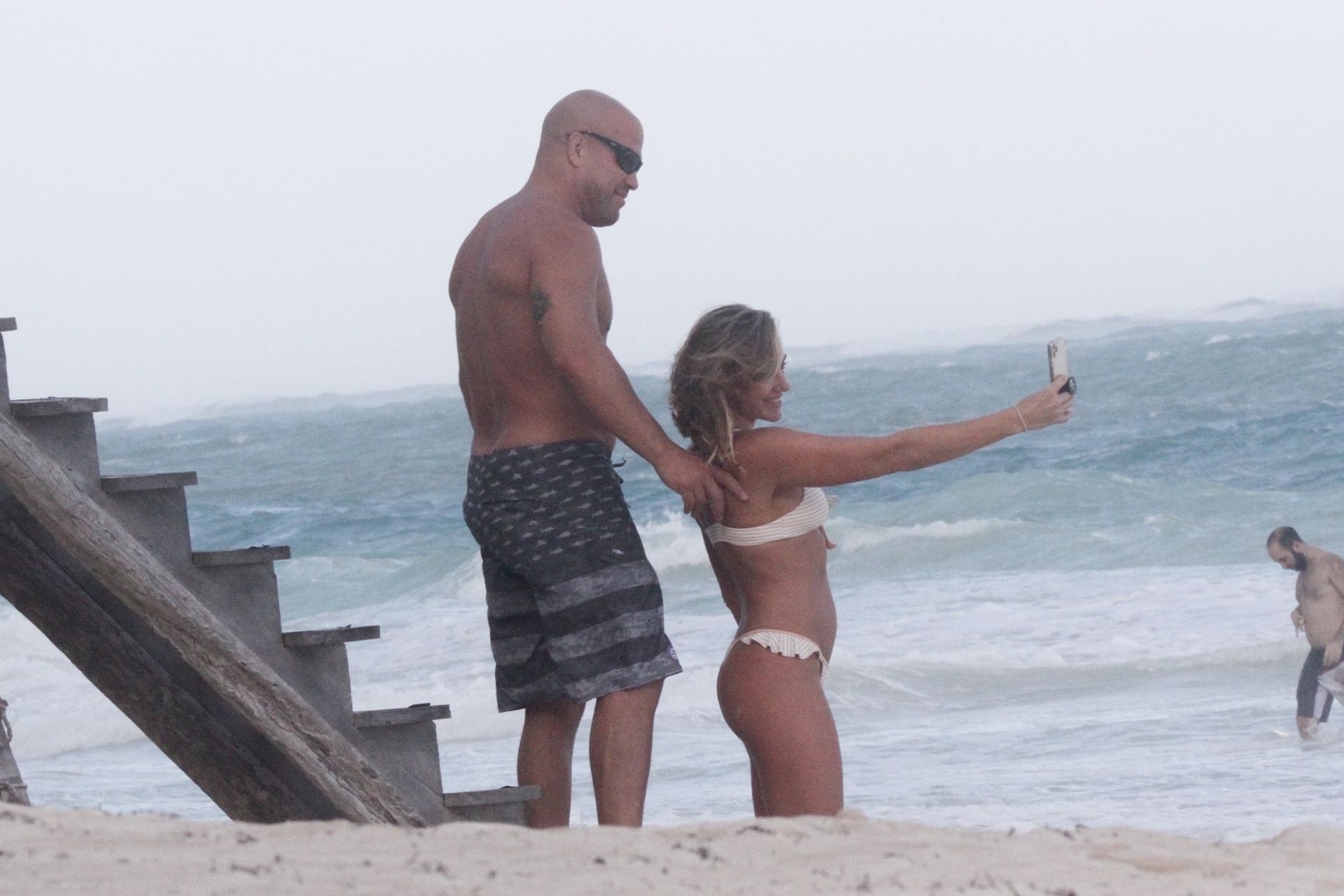 Sexy Amber Nichole Miller And Tito Ortiz Enjoy A Day In Tulum 0017