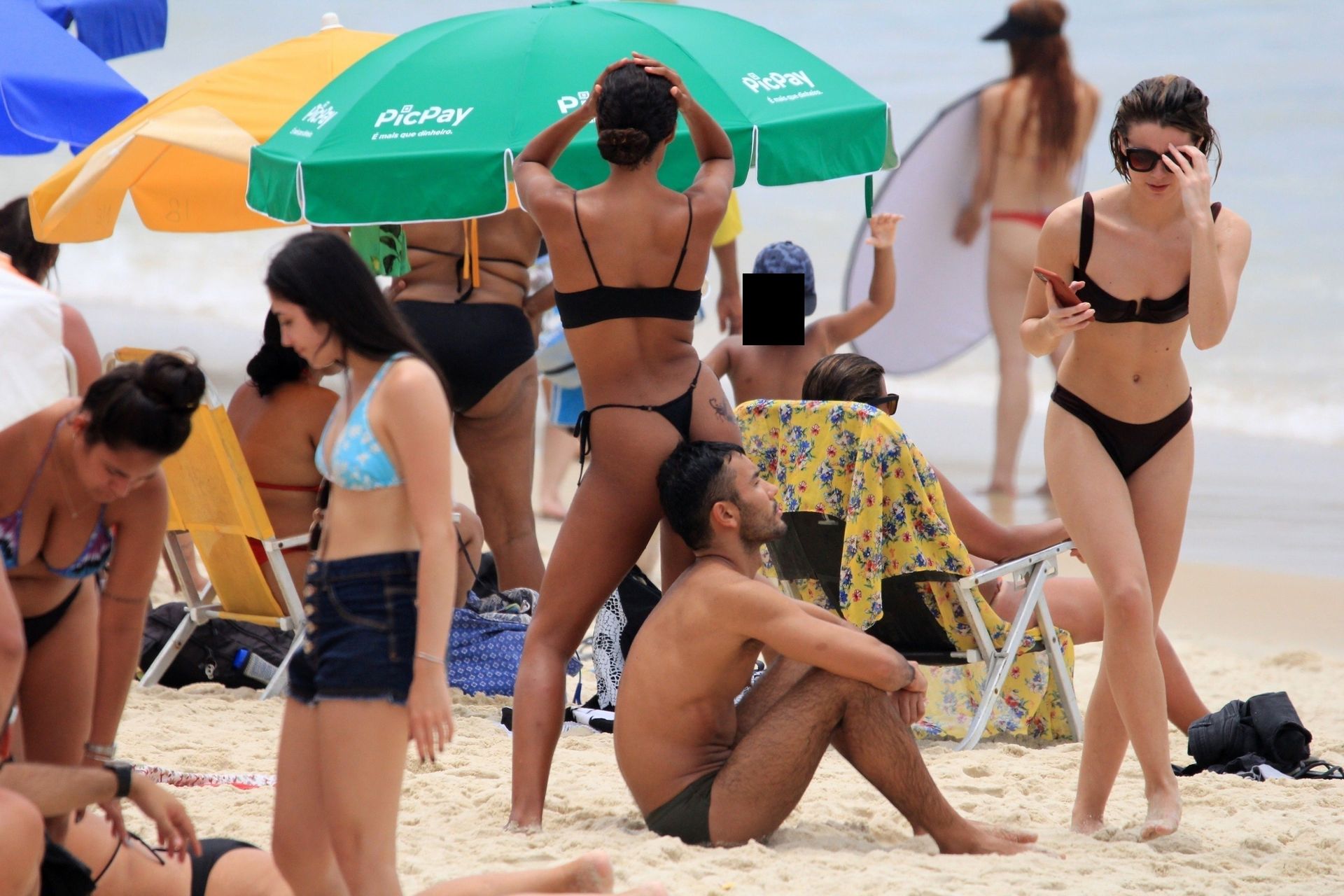 Sexy Tina Kunakey Enjoys Her Vacation In Rio De Janeiro 0033