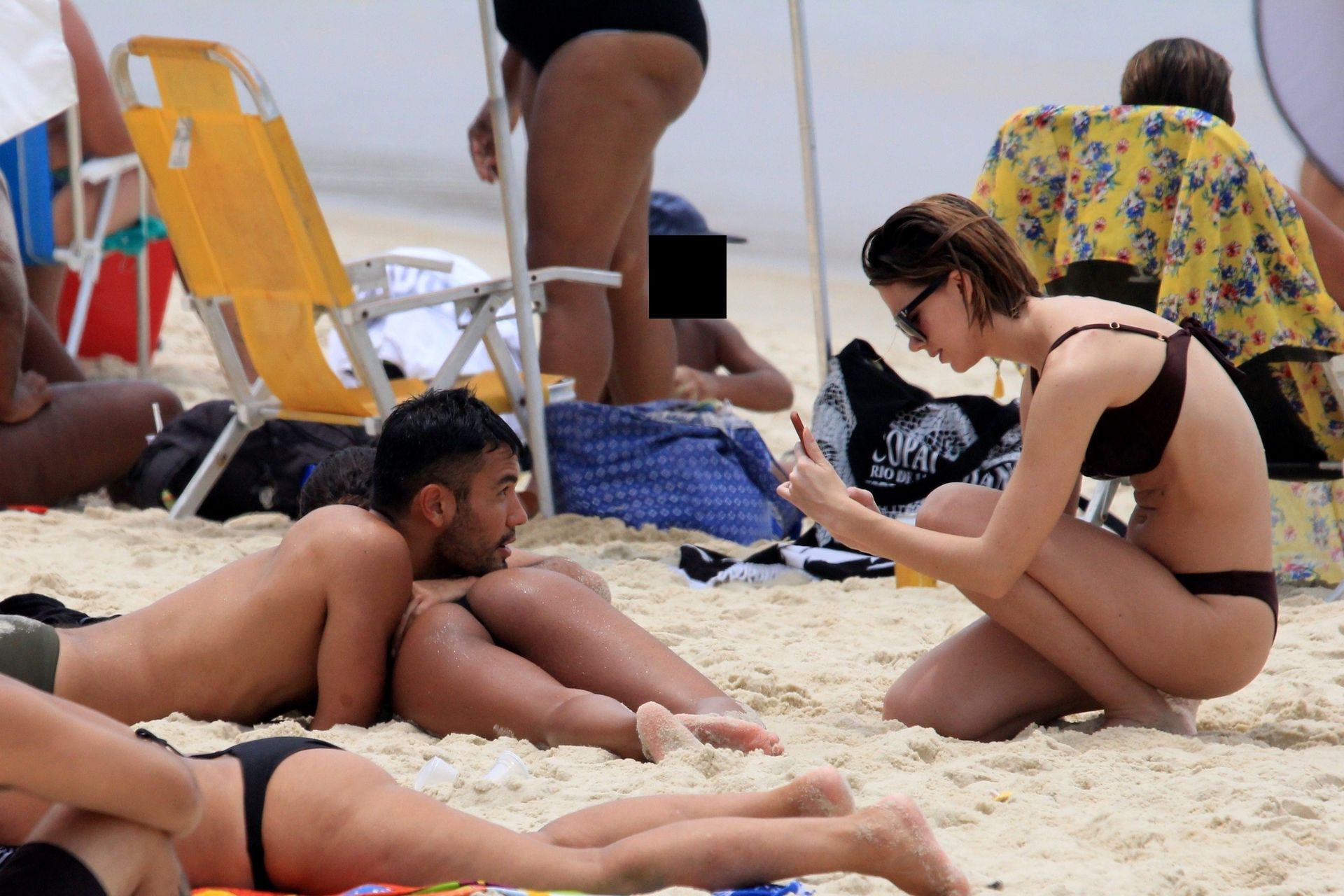 Sexy Tina Kunakey Enjoys Her Vacation In Rio De Janeiro 0051