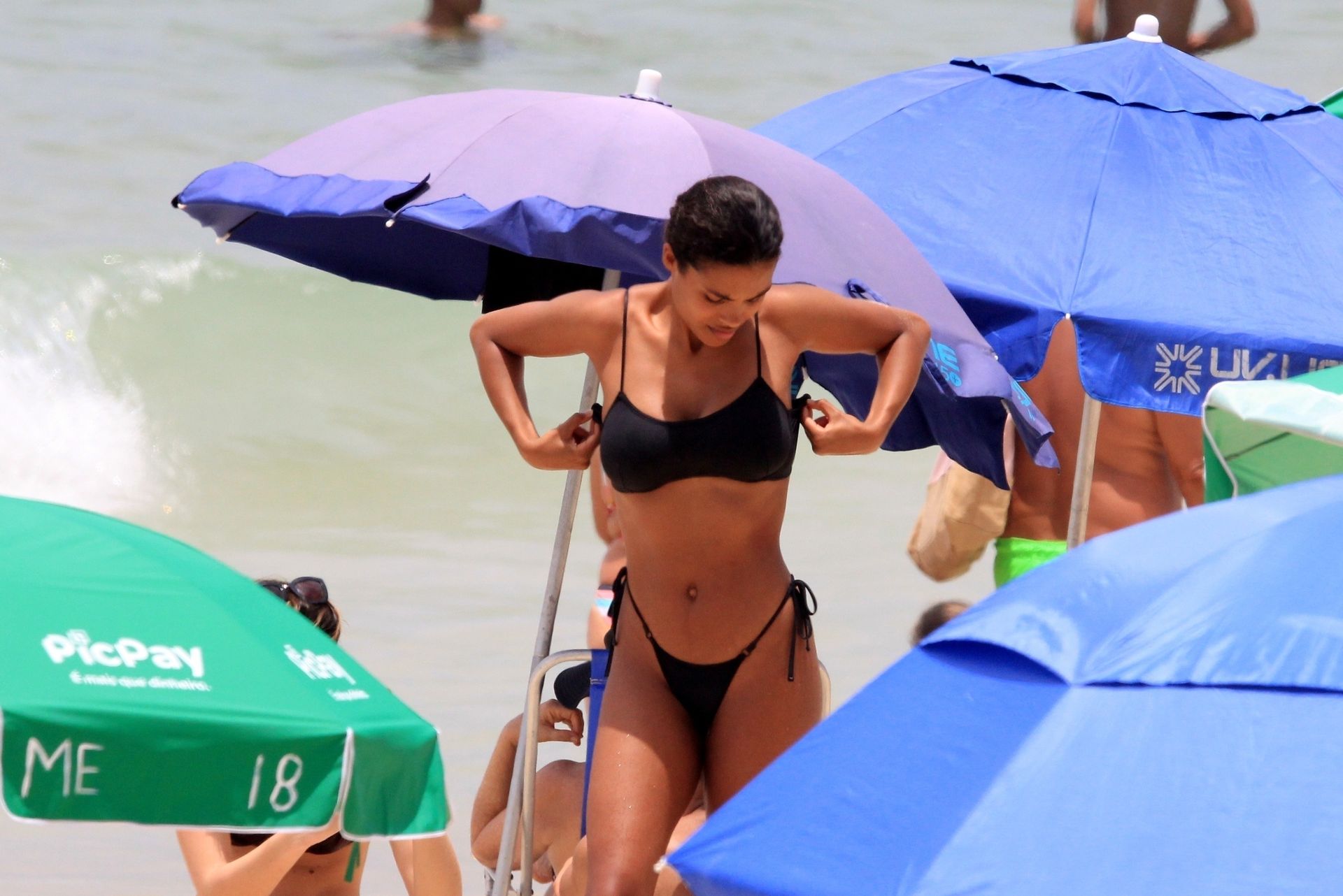 Sexy Tina Kunakey Enjoys Her Vacation In Rio De Janeiro 0070