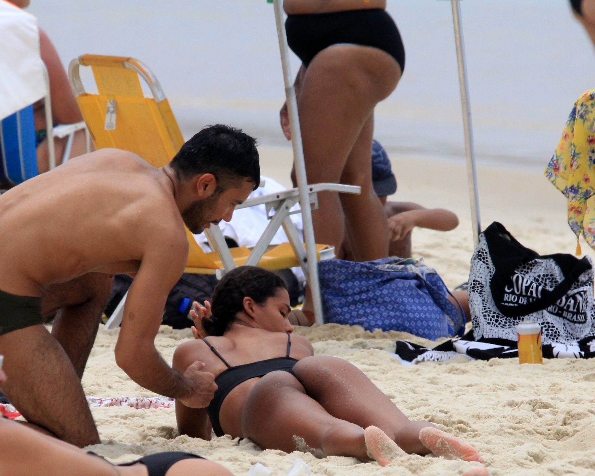 Sexy Tina Kunakey Enjoys Her Vacation In Rio De Janeiro 0079