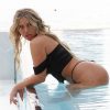 Bethan Kershaw Shows Off Her Curves In A Sexy Swimsuit In Dubai 0005