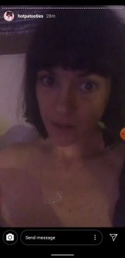 Dawn O’Porter’s Instagram Nudity (2 Pics + GIF)