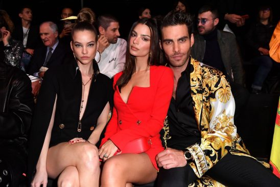 Emily Ratajkowski Stuns at the Versace Fashion Show During Milan Fashion Week (90 Photos)