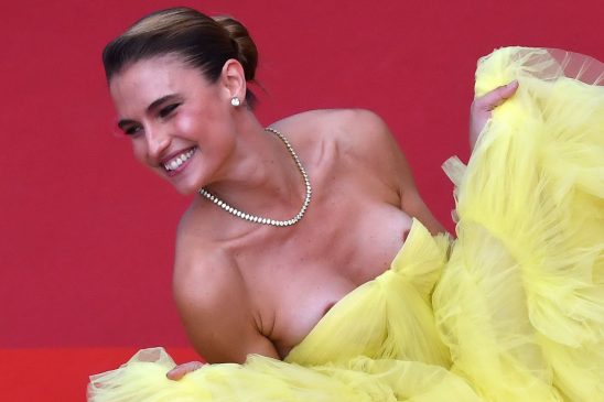 Fernanda Liz Has a Double Nip Slip at the 72nd annual Cannes Film Festival (12 Photos)