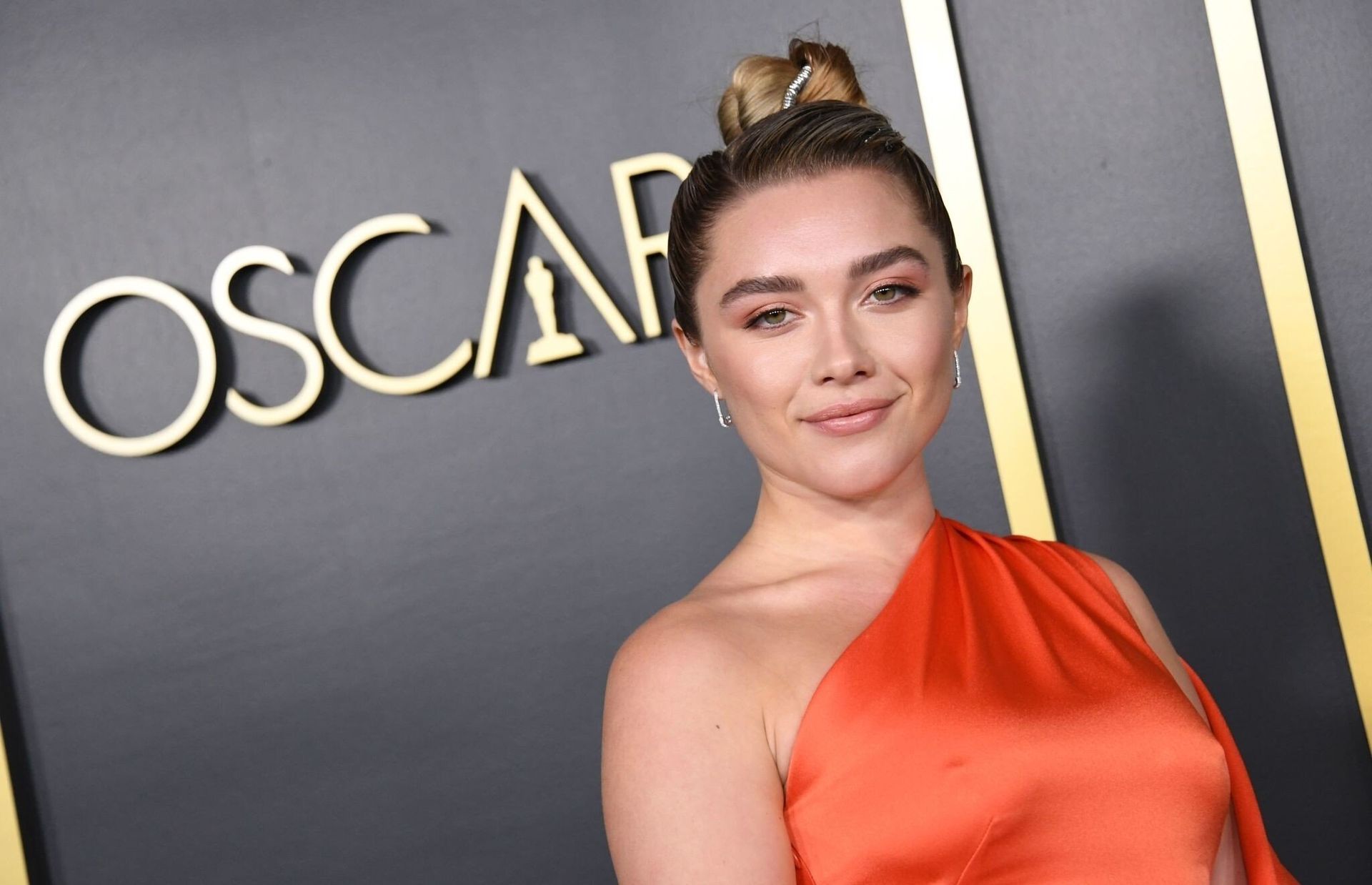 Florence Pugh Shows Her Pokies At The 92nd Academy Awards Nominees Luncheon 0007