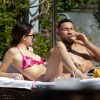 Hot Couple Kendall Jenner & Ben Simmons Relax During Pool Time In Miami 0007