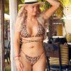 Katie Mcglynn Rocks Animal Printed Bikini In Mexico 0004