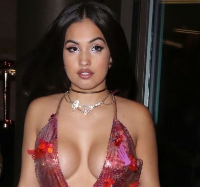 Mabel is Sexy in a Red Dress as She Attends the Brit Awards Afterparty (19 Photos)