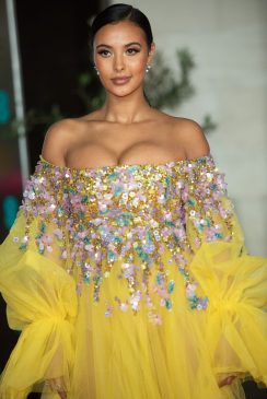 Maya Jama Shows Her Cleavage at the British Vogue And Tiffany & Co. Party (76 Photos)