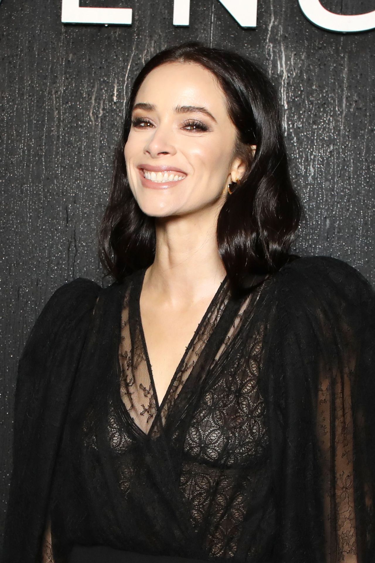Abigail Spencer Shows Her Tits At The Givenchy Fashion Show 0009