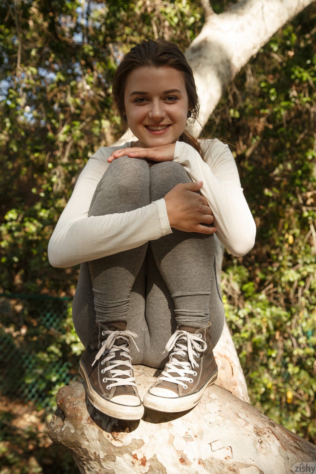 Alex Mae In Upscale Park - Zishy | TheSexTube