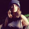 Alison Brie Poses Braless Showing Her Boobs In A See Through Top For Basic Magazine 0001