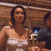 Bella Hadid Sexy Pokies In Braless Tiktok Video 0004