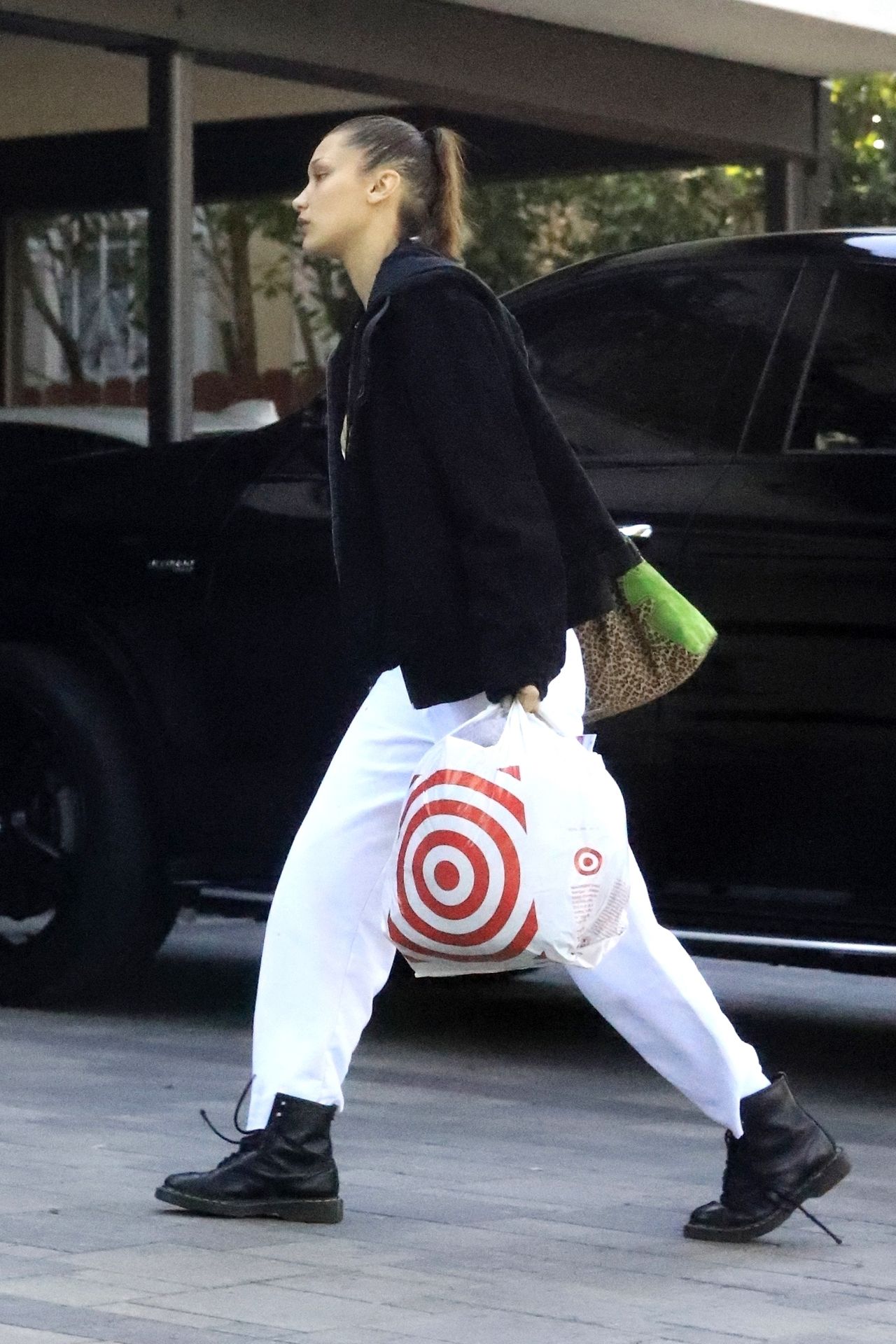 Bella Hadid Shows Some Skin On A Quick Target Run 0008