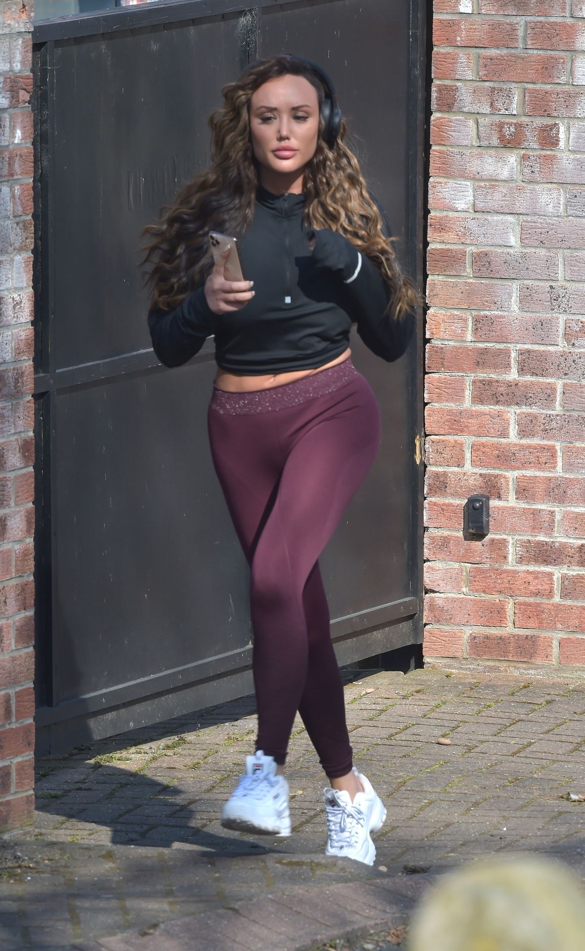 Charlotte Crosby Pictured While Jogging 0007