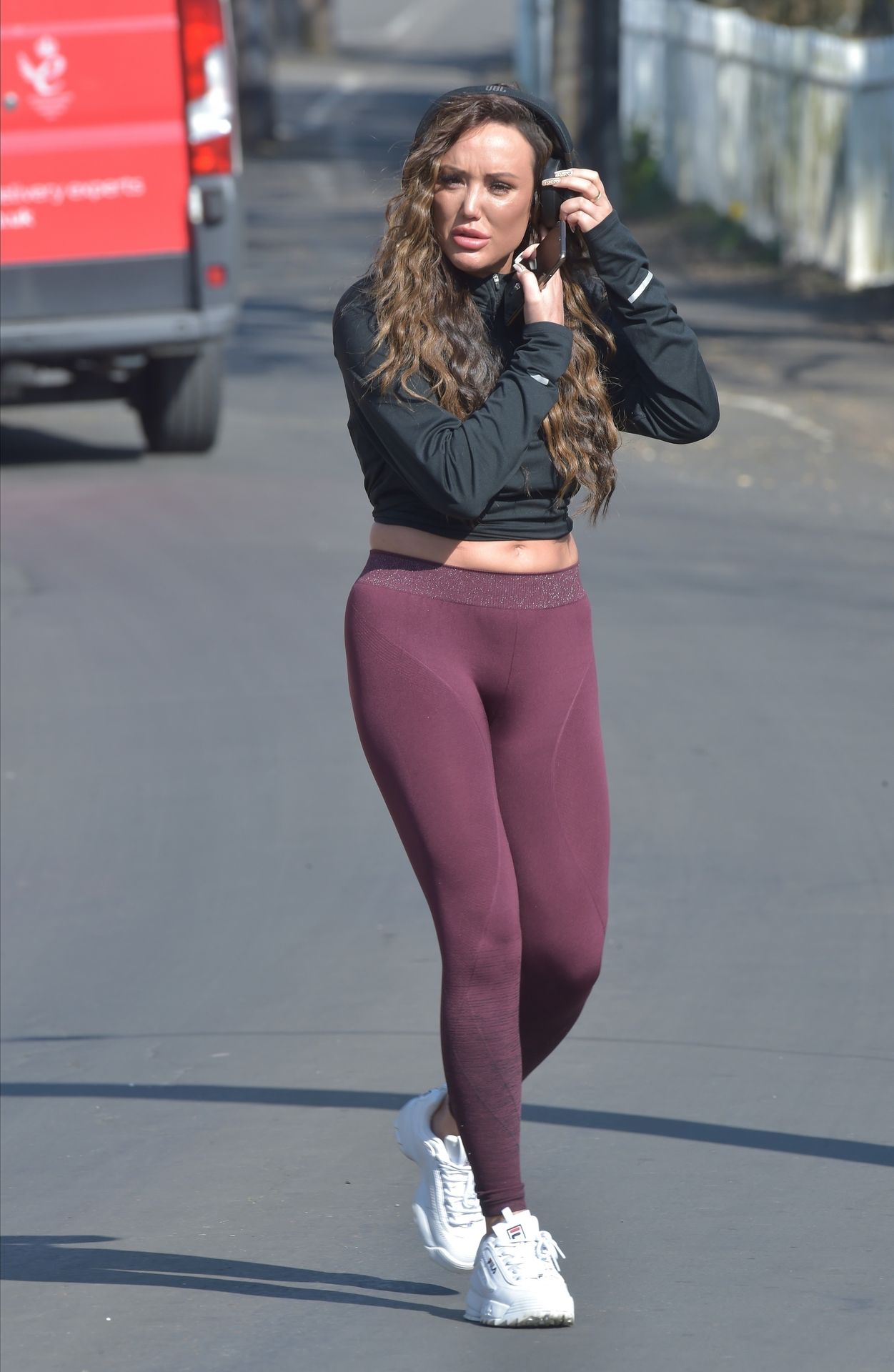 Charlotte Crosby Pictured While Jogging 0009
