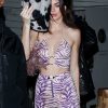 Kendall Jenner Gets Camera Shy While Leaving A Party At Shorebar 0001