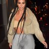 Kim Kardashian Arrives At The Kanye West After Party In Paris 0001