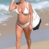 Pregnant Lauryn Goodman Is Seen In A Bikini On The Beach 0001
