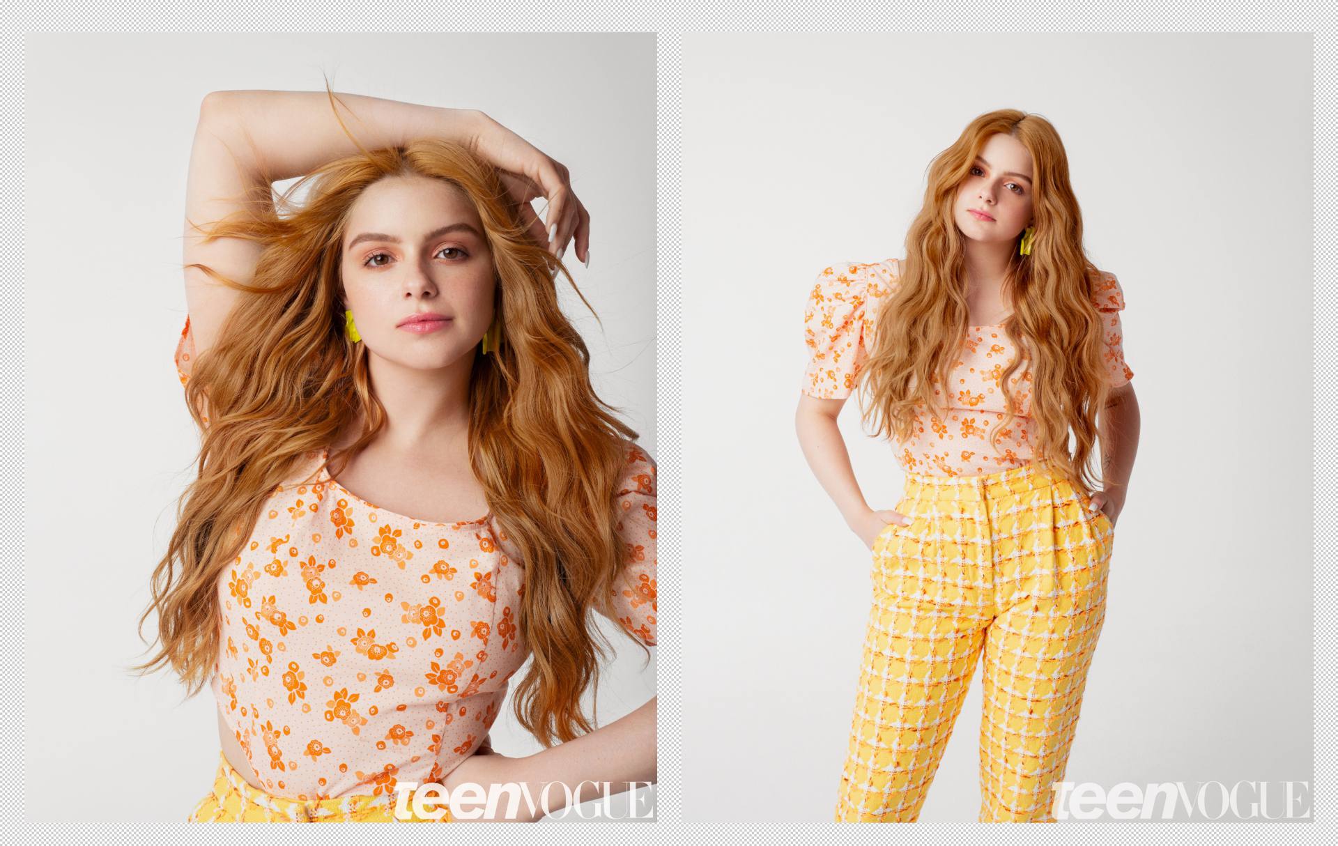Ariel Winter Beautiful As Redhead In Photoshoot For Teen Vogue Magazine 0006