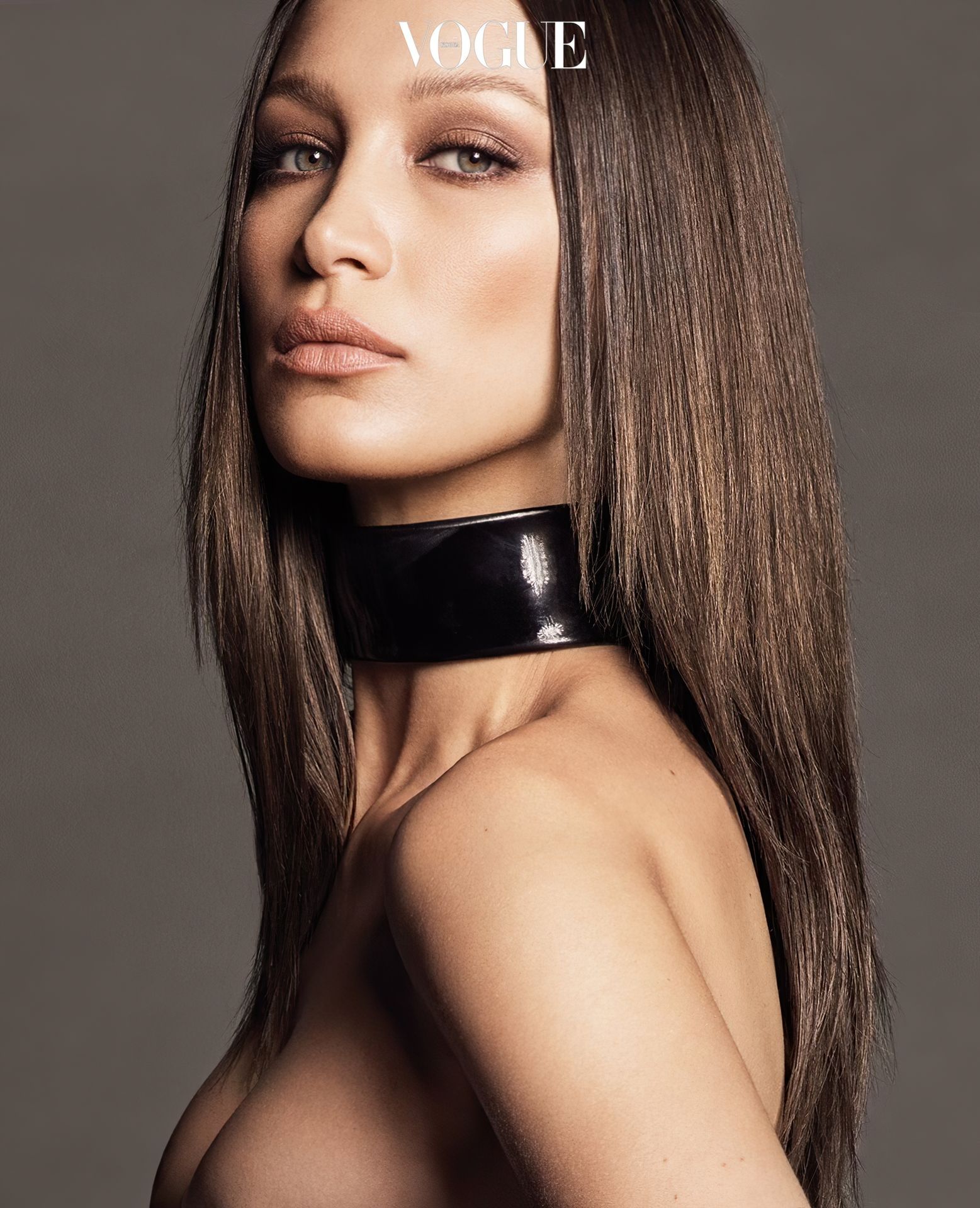 Bella Hadid Stuns In Vogue’s April Issue 0001