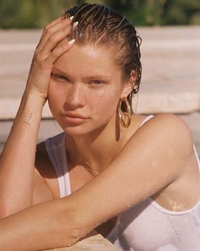 Josie Canseco – Sexy Boobs and Nipples in Wet T-Shirt Photoshoot by Sam Dameshek