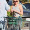 Miley Cyrus Appealing Braless Boobs In Tank Top Out In Los Angeles Hot 0014