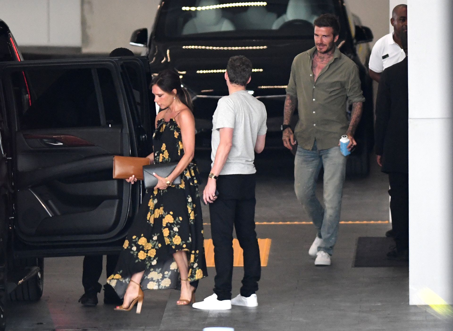 Victoria Beckham Wears A Backless Dress As She Goes Luxury Apartment Hunting In Miami 0018